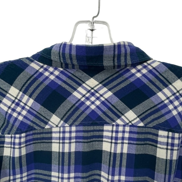 J Crew Acropolis Classic Collared, Plaid Button-Up Shirt - Sz 12 - Picture 11 of 15